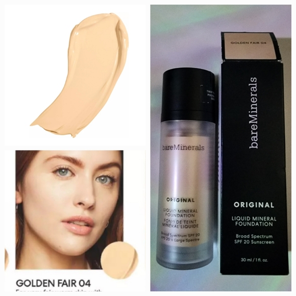BareMinerals Foundation Golden Fair 04 - Picture 1 of 4